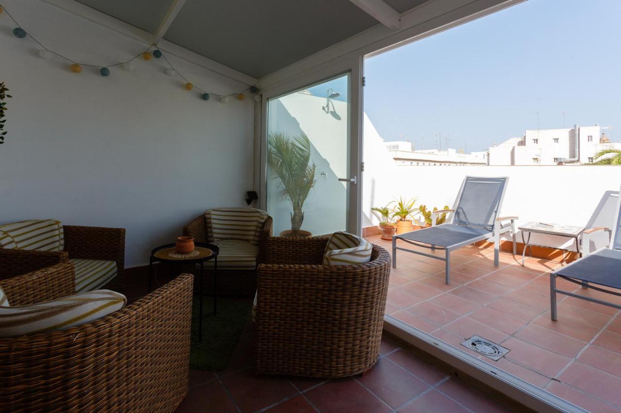 Atico-Solarium City Hall By Cadiz4Rentals エクステリア 写真